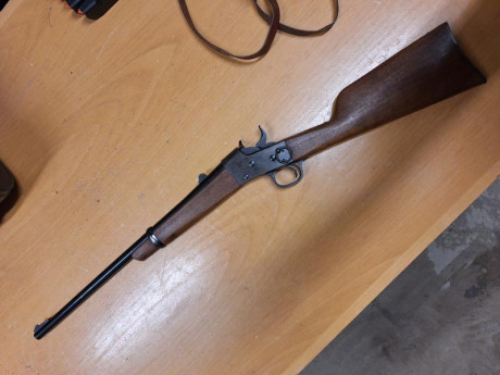 *SE VENDE:* 

Carabina Rolling Block de la marca STAR, calibre 357 Magnum.

Precio: 450€
Contacto: 654 00