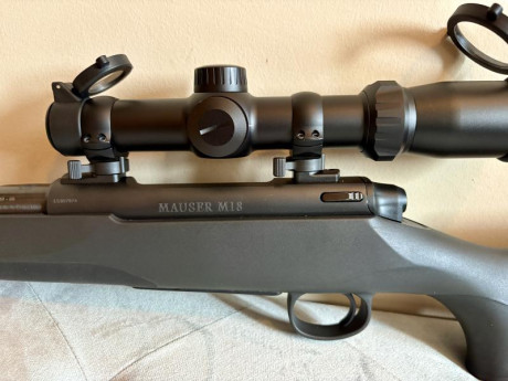Buenas tardes.

Por exceso de armas, vendo rifle Mauser M18 en calibre 30-06 en perfecto estado junto 02