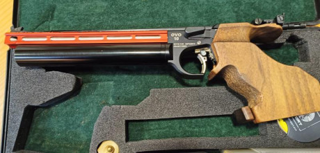 En perfecto estado, Cacha M, la entrego con el cubre cañon naranja o el negro original, una botella, herramientas, 00