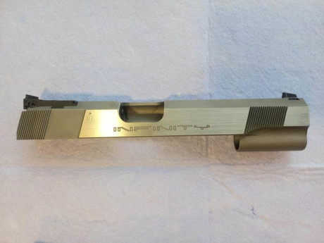 Vendo pistola Infinity 1911 de 9 mm parabellum, en perfecto estado. Tiene cañon de 5 y 1/4 pulgadas. Es 61