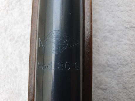 Se vende norica 80-G del 5,5mm.es para colección y disfrutar de ella.esta en buen estado y funciona perfectamente.pavonado 11