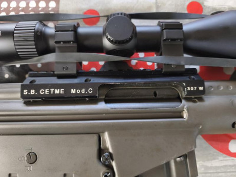 Buenas se vende carril CETME casi nuevo solo probado 
Muy difícil de encontrar 
Precio 150€ 02