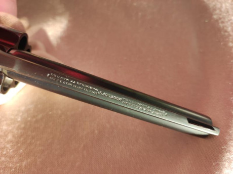 EN VENTA REVÓLVER SMITH & WESSON MODELO DE 1891 MEXICAN.
CALIBRE .38 SMITH WESSON.
CAÑÓN DE 5".
ACABADO 11