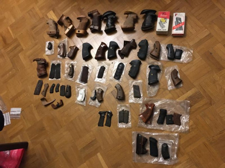 Se vende lote de cachas de pistola y revólver; se desconocen modelos. Precio: 1000 euros (negociables). 00