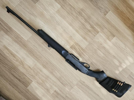 Hola.
Pongo en venta un Remington 7400 de fibra , calibre 35 Whelen.
Cañón de 56 cm. , buena precisión 11
