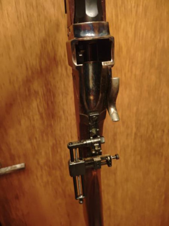 VENDO rifle ARMI CHIAPPA SHARPS 1874 en calibre 45-70 con diopter Pedersoli Goodwin Style y túnel.
El 01