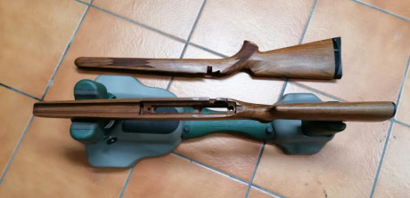 Buenas compañeros, dispongo de dos culatas para anschutz 1710 hb que no uso y que pongo a la venta. Una 00