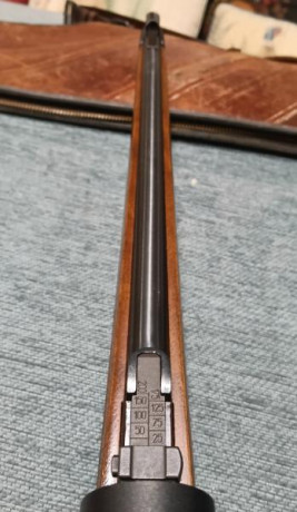 Se vende rifle del calibre 22 LR, marca Ceska (CZ) modelo 452, caja larga.
Se vende con monturas y un 22