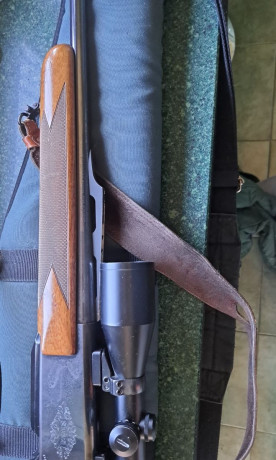 Vendo rifle semiautomático Browning BAR2 Safari. Calibre 300WM. Monturas apell y visor Smith Bender RI 01