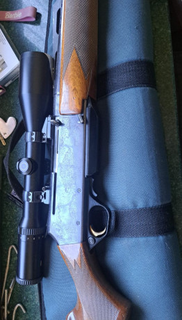 Vendo rifle semiautomático Browning BAR2 Safari. Calibre 300WM. Monturas apell y visor Smith Bender RI 11