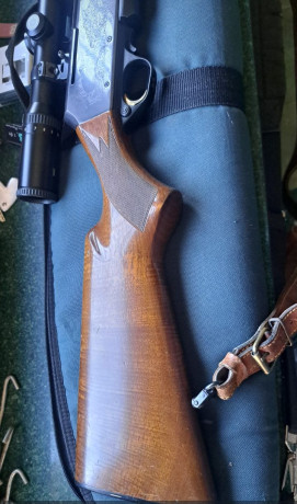 Vendo rifle semiautomático Browning BAR2 Safari. Calibre 300WM. Monturas apell y visor Smith Bender RI 10