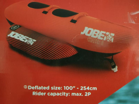 Jobe para 2 personas, con 4, o 5 salidas, está prácticamente sin uso, tiene 3 años de comprado, pero hace 01