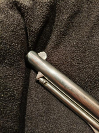 Buenas noches.

Vendo revolver inoxidable Aldo Uberti colt army cal 44 

Revolver bastante poco visto. 20