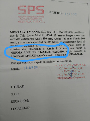 Buenas tardes compañeros.

Tengo una duda, tengo un armero desde el 2016. En este tiempo he tenido varios 00