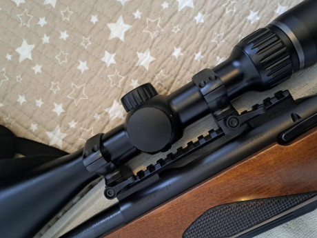 Flamante Franchi Horizon en  madera.Calibre 300Wm.Con rail picatinny, freno de boca y dos cajas de balas.....El 00