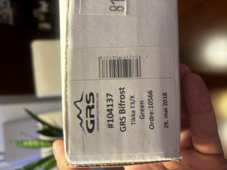 Buenas, vendo culata por vender el rifle. Esta impoluta. Vendo por 400€ mas gastos de envio. 10