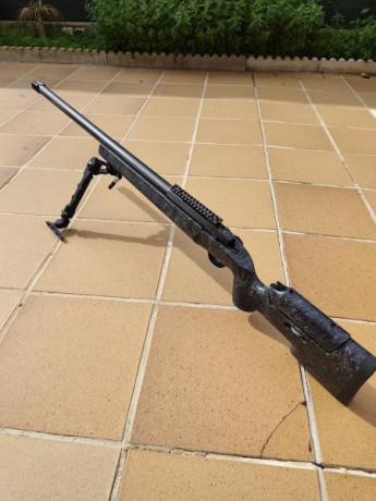 Vendo rifle Sabatti Tactical Evo en calibre 6.5 creedmoor.
Tiene cañón de 28" y 28 mm de grosor.
Carril 00