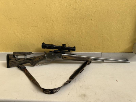 Vendo esta maravilla por no darle uso. Sólo un dueño. Marlin XLR en calibre 444. No hay muchos en España, 10