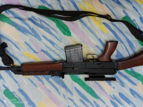 Por motivos de edad, estoy vaciando la colección de mi armero.
Se vende CSA VZ-58 calibre 222 versión 02