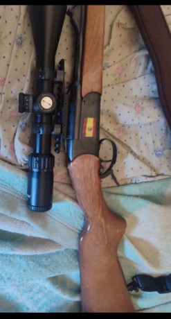 Rifle monotiro Baikal:

- Calibre 30/06.
-  Visor Valliant 4-16x50.
- Muy buen estado.
- Se encuentra 170