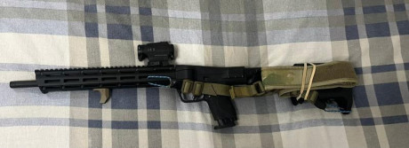 Se vende carabina S&W MP FPC en 9mm. 

Se incluyen dos cargadores de 10 balas de capacidad cada uno 10