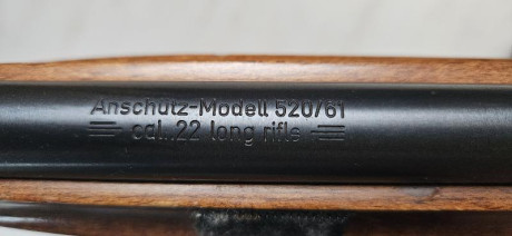 Semiautomatica Anschutz calibre 22 con muy poco uso.
Muy precisa, desmontable 
Se vende con 2 cargadores 02