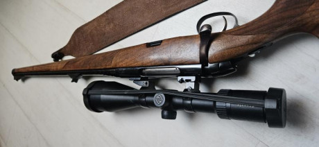 Vendo rifle mannlicher classic en caja larga, calibre 30-06 sprinfield. Tiene montura completa eaw (apel) 01