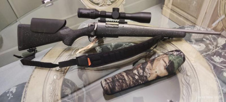 Vendo un Bergara B14 modelo Extreme Hunter  del 308 w.
Como extras lleva:

- Carril Picatinny Wane mountain 00