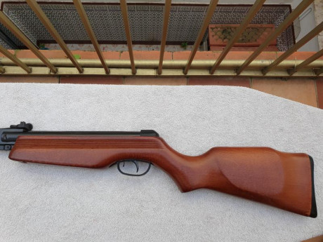 Se vende gamo expo 2000 en calibre 4,5mm.esta en buen estado y funciona perfectamente.pavonado y maderas 12