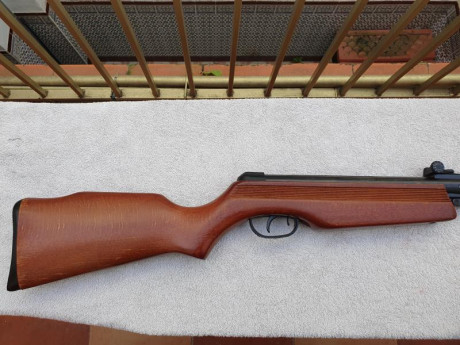 Se vende gamo expo 2000 en calibre 4,5mm.esta en buen estado y funciona perfectamente.pavonado y maderas 21