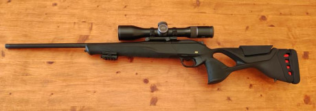 Rifle Blaser  R8 Ultimate  calibre  8,5x55 Blaser .
Impecable estado. Como NUEVO. Sin marcas. 
Gran calibre: 10