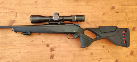 Rifle Blaser  R8 Ultimate  calibre  8,5x55 Blaser .
Impecable estado. Como NUEVO. Sin marcas. 
Gran calibre: 01