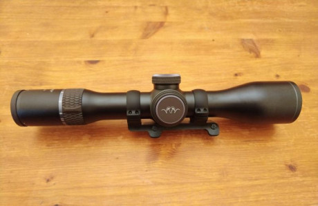 Visor Blaser B1 2,8-20x50 iC con torreta balística. Como NUEVO. 
Monturas incluidas de regalo (también 01
