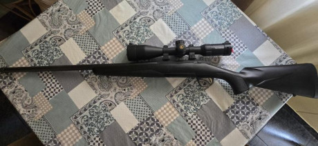 Vendo rifle de cerrojo Browning X-bolt Calibre 308
Cañón de 61 semipesado
 Cargador separable. 
Sistema 02