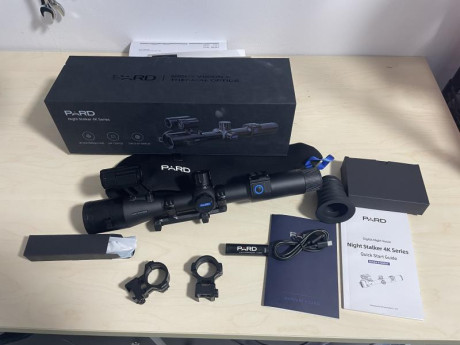 Vendo visor nocturno PARD NIGHT STALKER 4K 70LRF, medidor de distancia programa balístico e IR 850. Muy 02