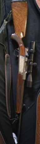 Buenas.
Vacio armero y pongo a la venta varias armas;
- STEYR MANNLICHER luxus 30-06. Gatillo pelo francés, 12