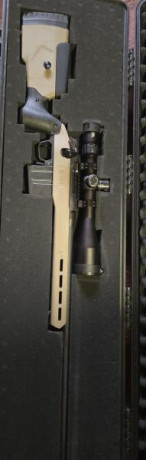 Buenas.
Vacio armero y pongo a la venta varias armas;
- STEYR MANNLICHER luxus 30-06. Gatillo pelo francés, 22