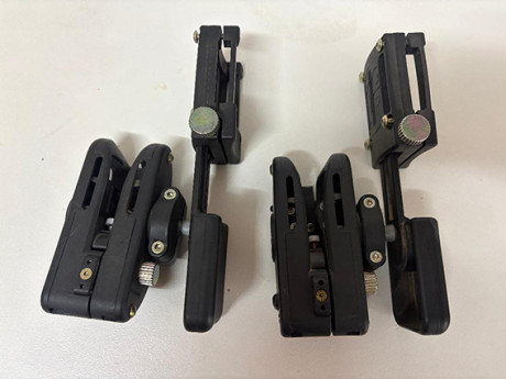 Vendo dos fundas Gugas Ribas para cualquier pistola con algunos recambios extra.
se vende cada una por 01