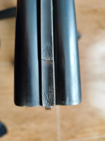 Se ofrece a la venta una escopeta Victor Sarasqueta Modelo 216 HH Hispania, calibre 12, una pieza clásica 110