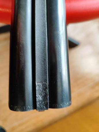 Se ofrece a la venta una escopeta Victor Sarasqueta Modelo 216 HH Hispania, calibre 12, una pieza clásica 120