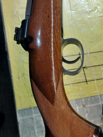 En venta rifle acción Mauser.
Cal. 8x57IS (8 mauser). 
En excelentes condiciones de uso, poco peso y muy 50