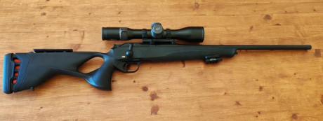 Rifle Blaser  R8 Ultimate  calibre  8,5x55 Blaser .
Impecable estado. Como NUEVO. Sin marcas. 
Gran calibre: 20