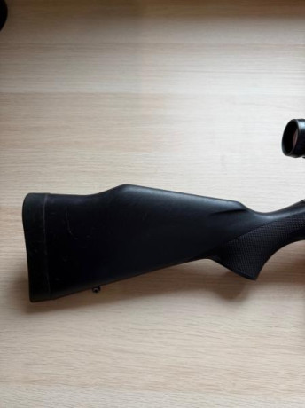 Buenas tardes:
Un amigo mío vende este rifle en estado usado con gatillo Canjar de pelo francés, monturas 10