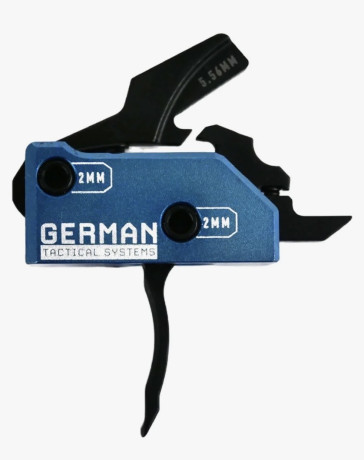 Se ofrece un kit de disparo Germán Tactical Systems de 3,5 Libras, 1.600 gramos de presión. El gatillo 00