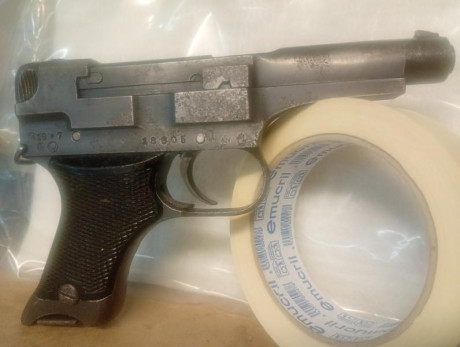 Hola! Pongo en venta INUTLIZADA, la pistola Nambu tipo 94. 
Fabricada en Julio de 1941.
Su aspecto y estado 00