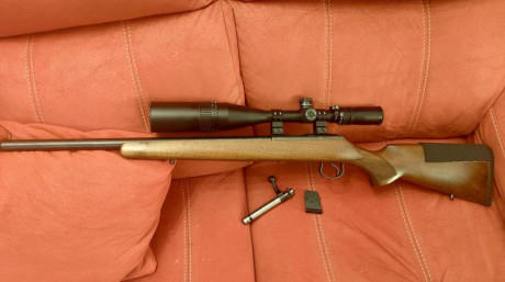 VENDIDA carabina CZ 455 Varmint .22lr con kit de muelles yodave. Muy poco uso, único propietario. El arma 00