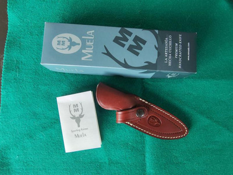  Buenas tardes

Pongo en venta un cuchillo Muela Tuareg sin uso alguno y absolutamente impecable.

Preciso 00