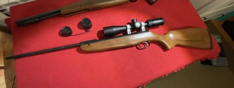 Vendo este conjunto compuesto de : HW30S , lleva montado un kit Vortek y un gatillo de Rowan . + visor 00