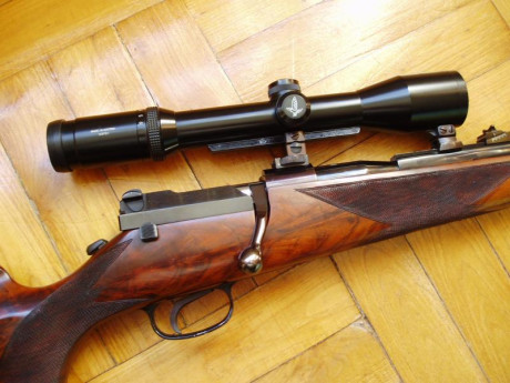 Por motivos de salud y tener que dejar la actividad cinegética VENDO rifle Mauser, modelo 66 SM (un gatillo 00