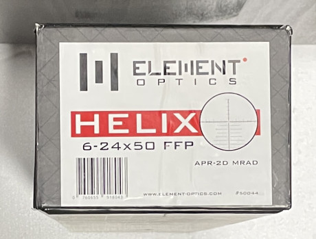 Visor Element Helix 6-24x50 ffp, en perfecto estado. 300 € 00
